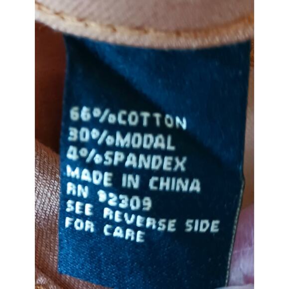 Diane Gilman HSN Infinity Stretch Camel Jeans Women's Size 16W-18W-20W - Picture 7 of 8